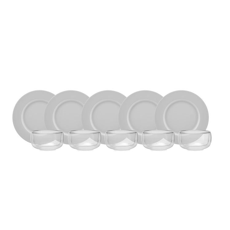 Karaca Liana 12 Pieces 6 Person Dinnerware/Serving Set