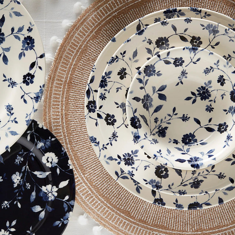 Karaca Vintage Daisy 6 Person 24 Piece Dinner Set