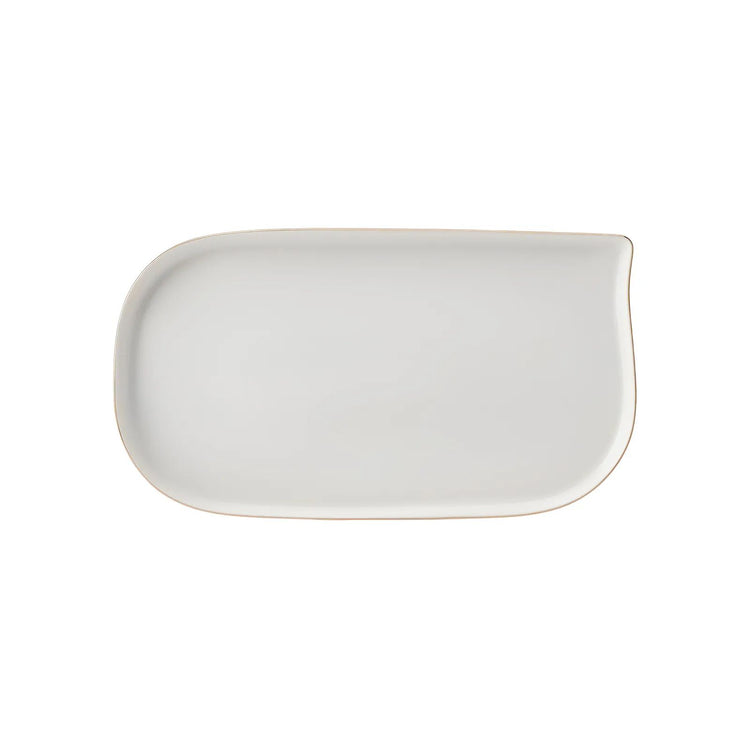 Karaca Streamline Slope 29 Pieces 6 Person Dinnerware Set, Gold