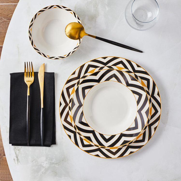 Karaca Kadres 18 Pieces 6 Person Dinnerware Set
