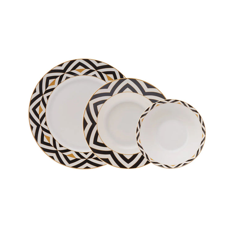 Karaca Kadres 18 Pieces 6 Person Dinnerware Set