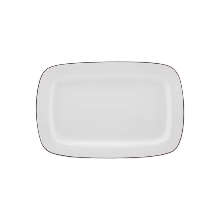 Karaca Roman Platinum Square Shape, Platinum