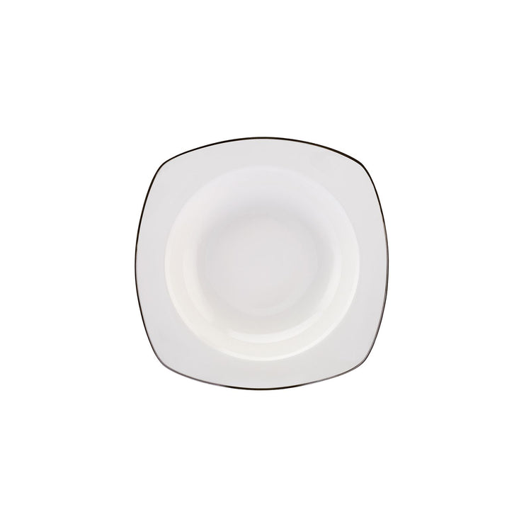 Karaca Roman Platinum Square Shape, Platinum