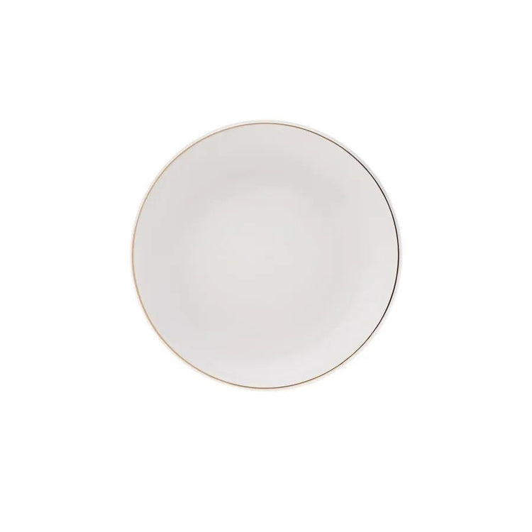 Karaca Streamline Solaris 6 Person 22 Piece Dinnerware Set, White