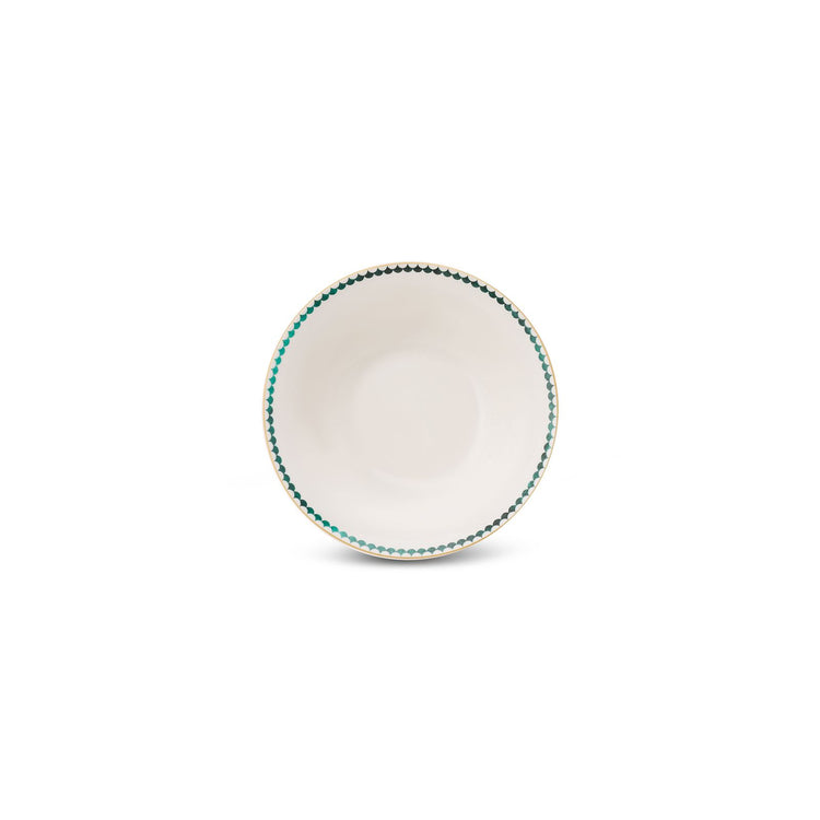 Karaca Zümrüt 24 Pieces 6 Person Dinnerware Set, Green
