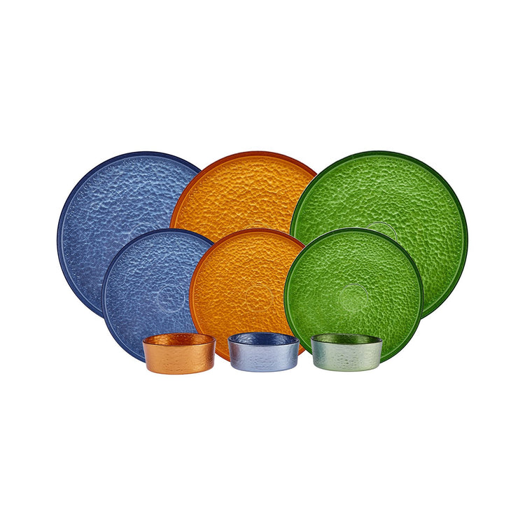 KARACA GLACIER 18-PIECE BREAKFAST SET, MULTICOLOR