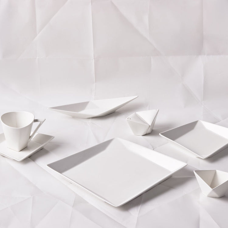 KARACA ORIGAMI 26-PIECE BREAKFAST SET, WHITE