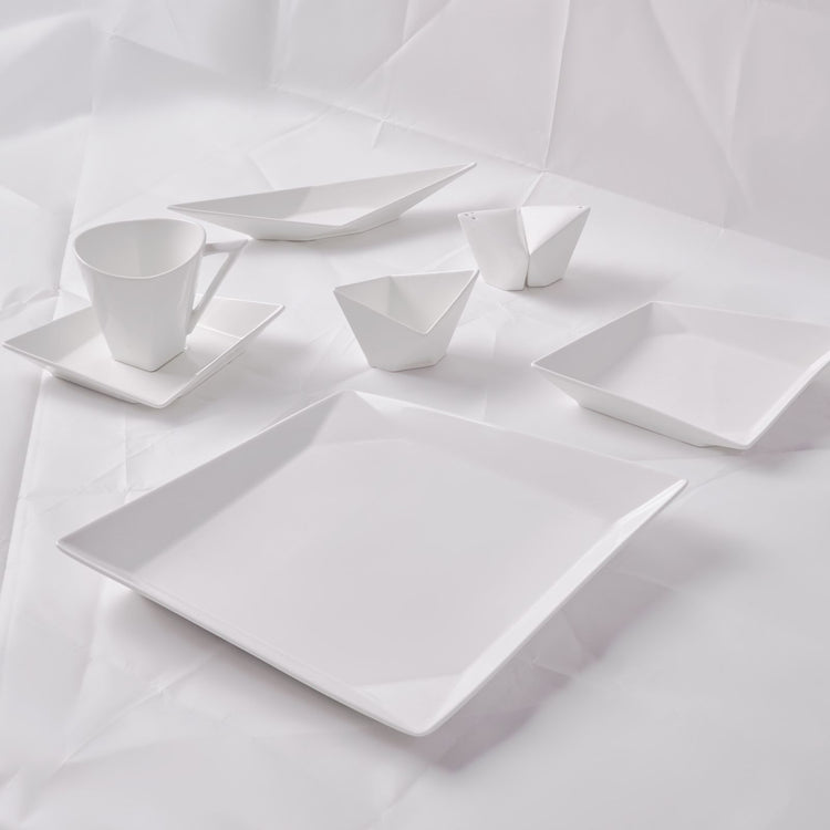 KARACA ORIGAMI 26-PIECE BREAKFAST SET, WHITE