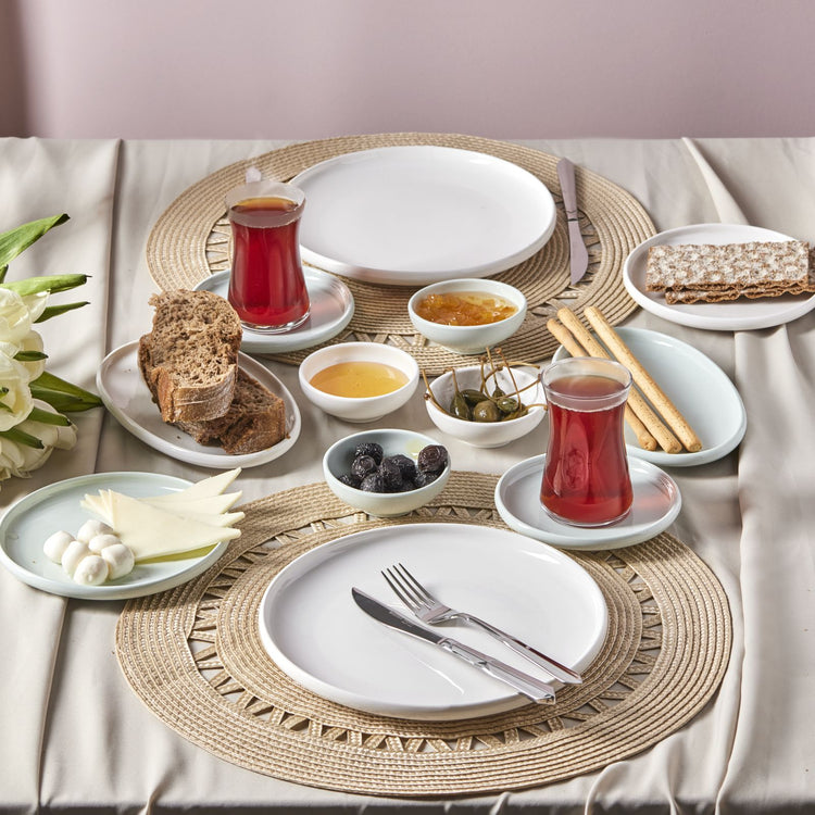 KARACA CORDELIA 26-PIECE BREAKFAST SET, MINT