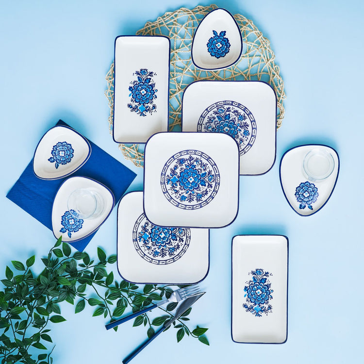 KARACA FRESIA 24-PIECE BREAKFAST SET, BLUE