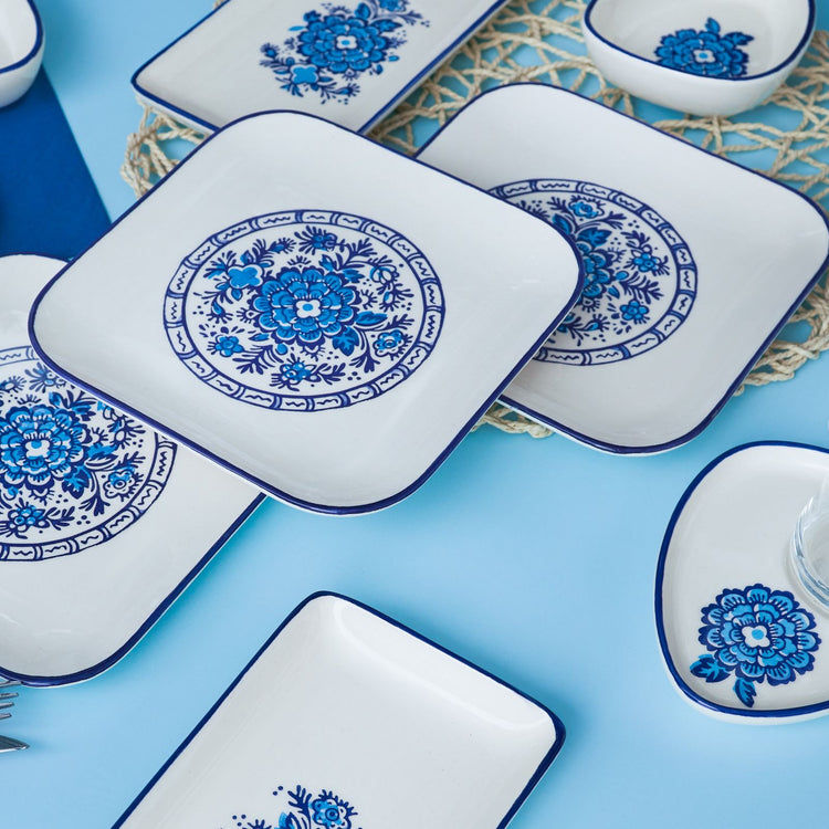 KARACA FRESIA 24-PIECE BREAKFAST SET, BLUE