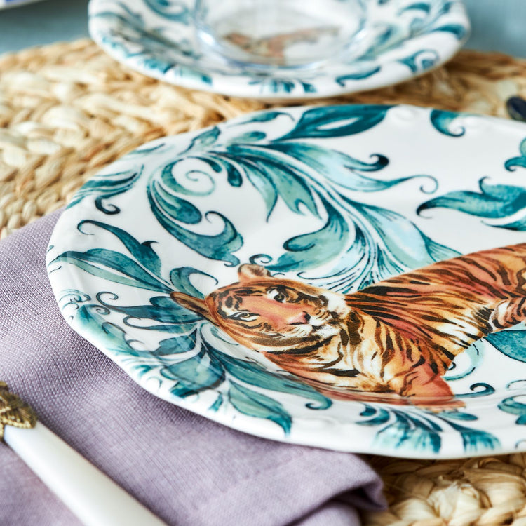 KARACA ANIMAL CARNIVAL 26-PIECE BREAKFAST SET, MULTICOLOR