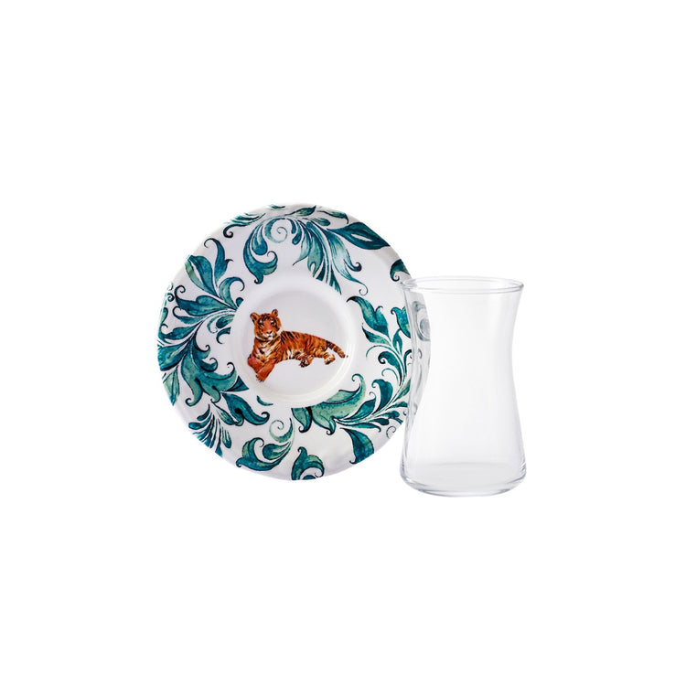 KARACA ANIMAL CARNIVAL 26-PIECE BREAKFAST SET, MULTICOLOR