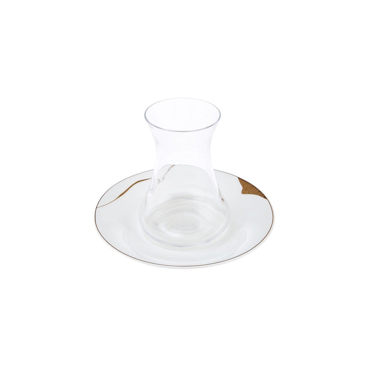 KARACA FINE PEARL NEW QUORA 26-PIECE BREAKFAST SET, GOLD