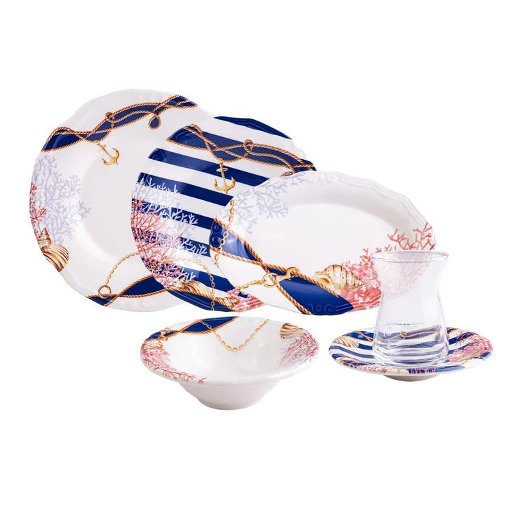 KARACA ADA 26-PIECE BREAKFAST SET, MULTICOLOR