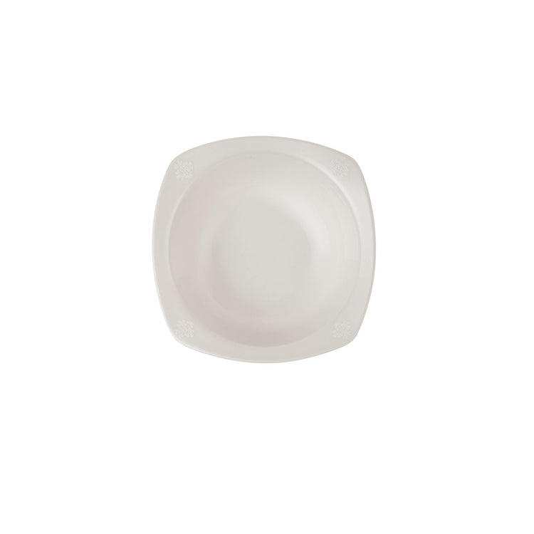 KARACA DEREN NEW BONE 57-PIECE 12 PERSON DINNER SET, WHITE