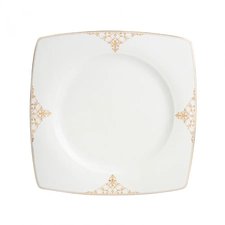 KARACA MELINA CREAM 60-PIECE 12 PERSON DINNERWARE SET, WHITE