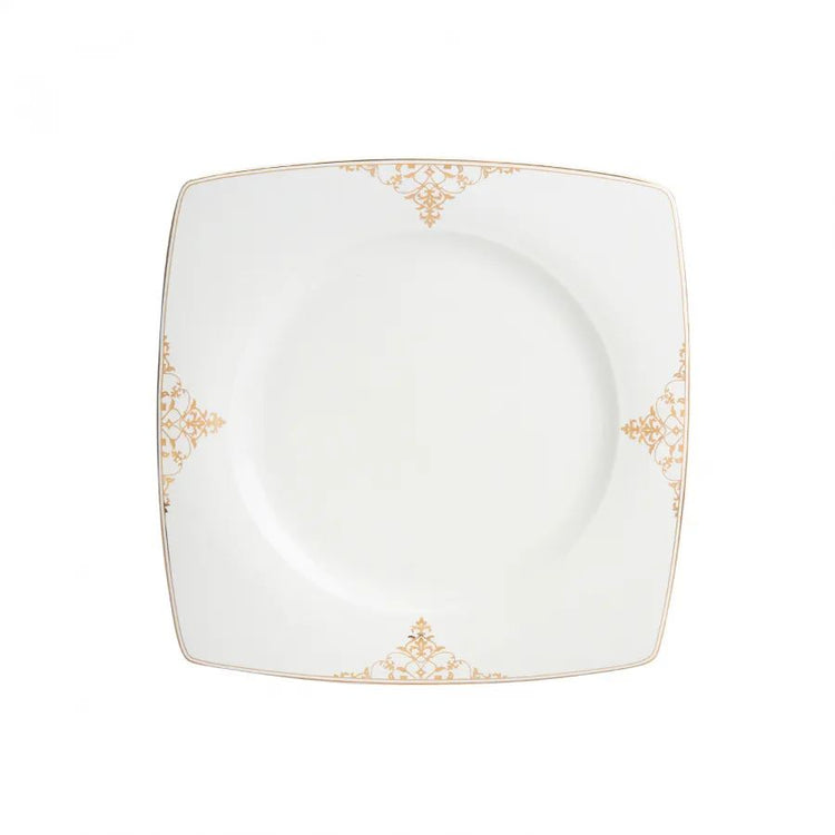 KARACA MELINA CREAM 60-PIECE 12 PERSON DINNERWARE SET, WHITE