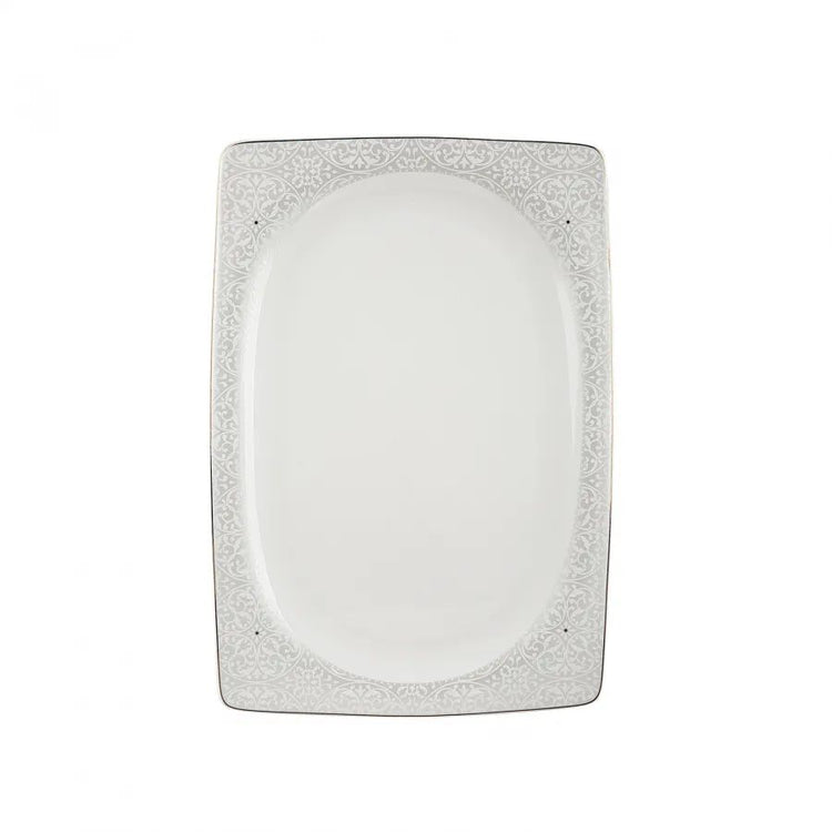 KARACA FINE BONE MANDY 60-PIECE DINNER SET, WHITE