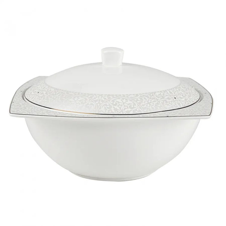 KARACA FINE BONE MANDY 60-PIECE DINNER SET, WHITE