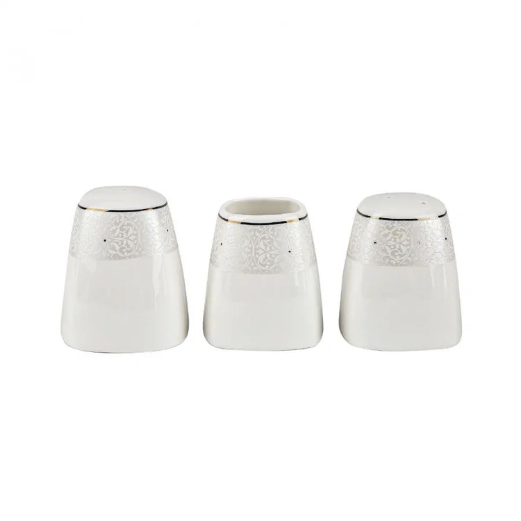 KARACA FINE BONE MANDY 60-PIECE DINNER SET, WHITE