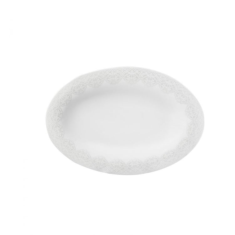KARACA FINE PEARL ETERNAL 58-PIECE DINNER SET, WHITE