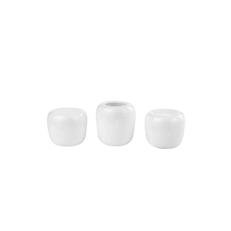 KARACA FINE PEARL ETERNAL 58-PIECE DINNER SET, WHITE