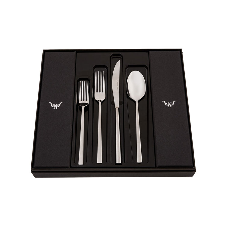 KARACA MILAS 24-PIECE CUTLERY SET, PLATINUM