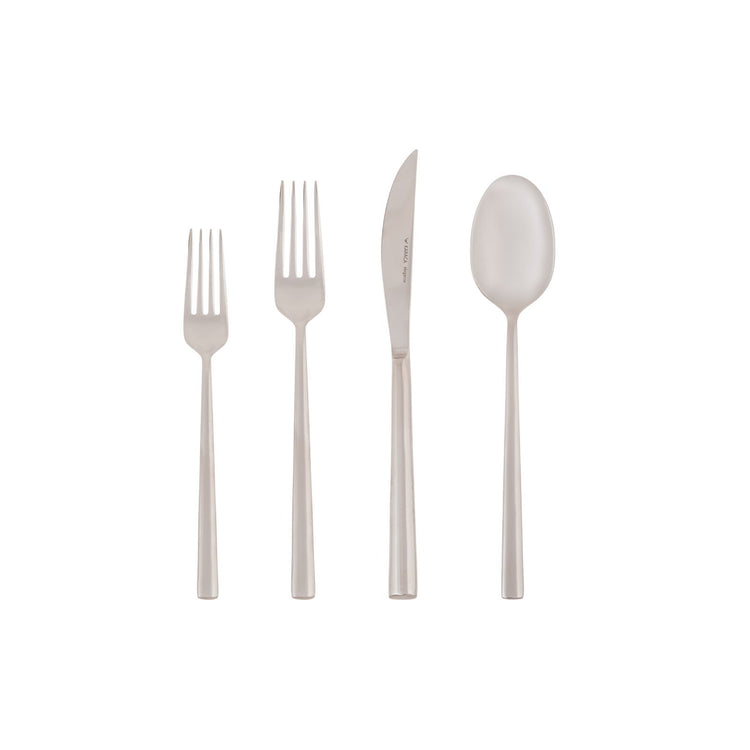 KARACA MILAS 24-PIECE CUTLERY SET, PLATINUM