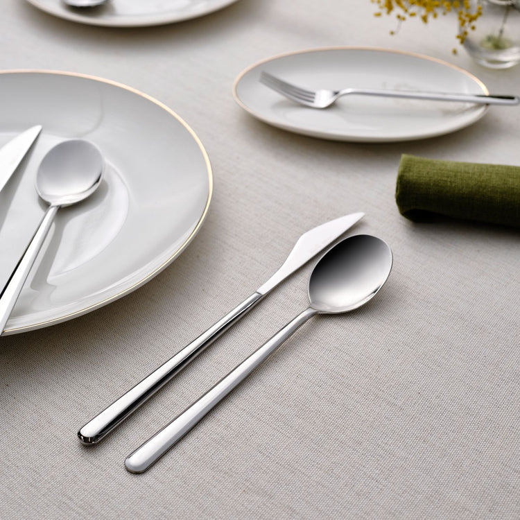 KARACA MANDY 24 PCS CUTLERY SET BOX, PLATINUM