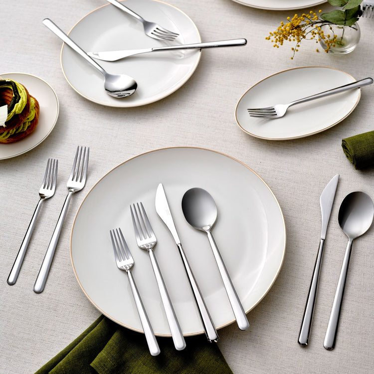 KARACA MANDY 24 PCS CUTLERY SET BOX, PLATINUM