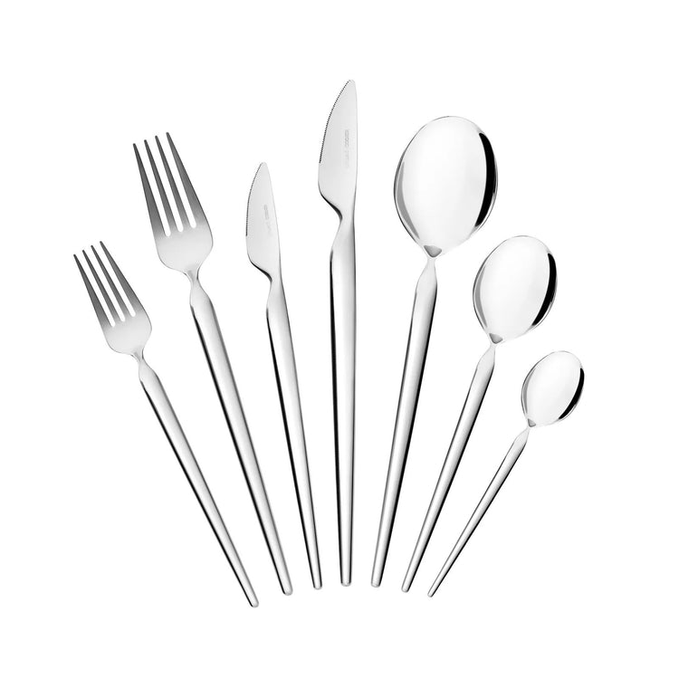 KARACA LADY 84 PRÇ CUTLERY SET PREMIUM , PLATIN
