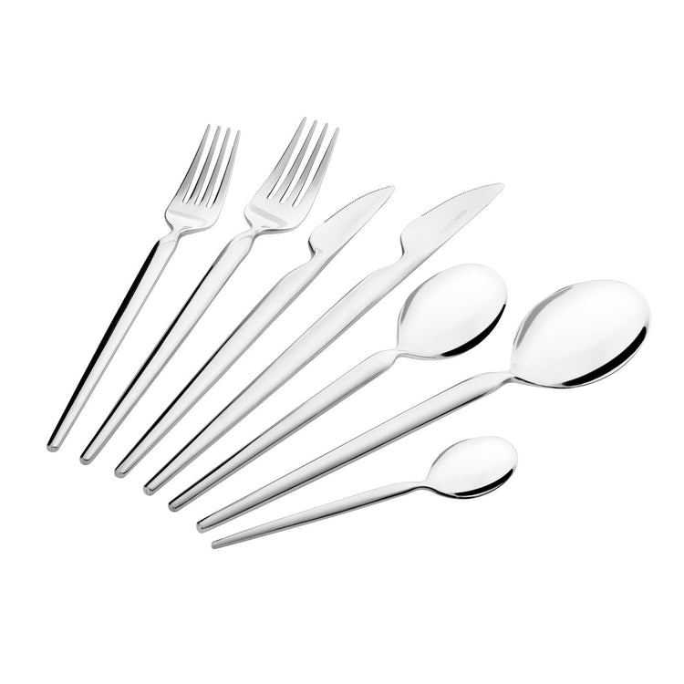 KARACA LADY 84 PRÇ CUTLERY SET PREMIUM , PLATIN