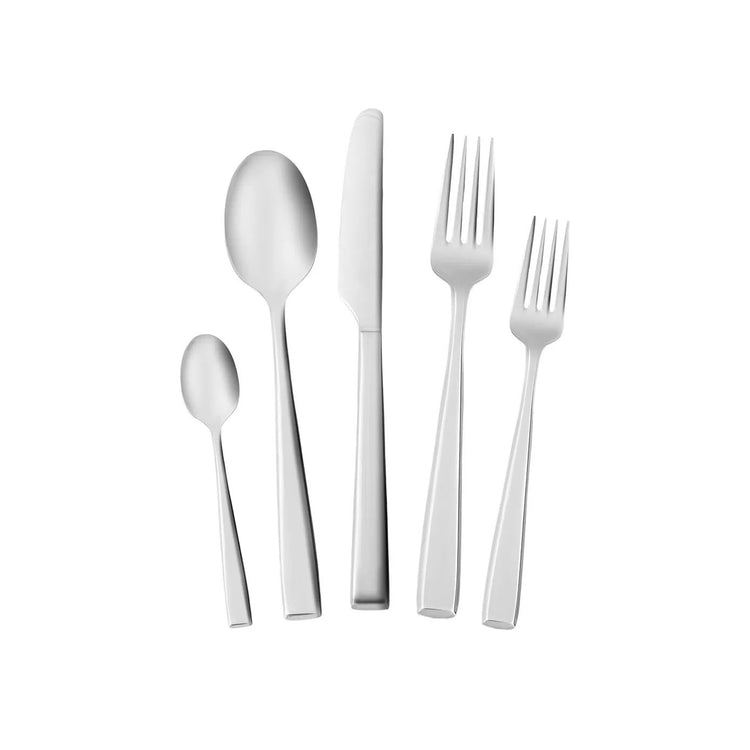 KARACA NEW LINUS 60 PIECE ELEGANCE CUTLERY SET, PLATINUM