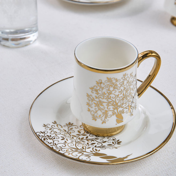 KARACA GUZ 6 PERSON 90 ML COFFEE CUP SET