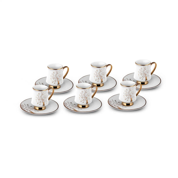 KARACA GUZ 6 PERSON 90 ML COFFEE CUP SET