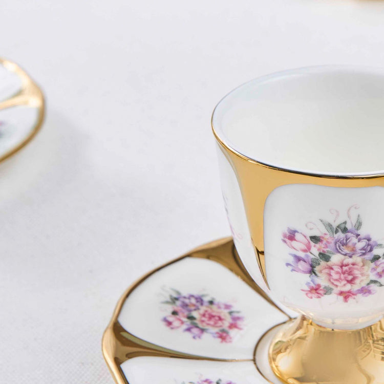 KARACA GONUL 2 PERSON 85 ML COFFEE CUP SET, MULTICOLOR