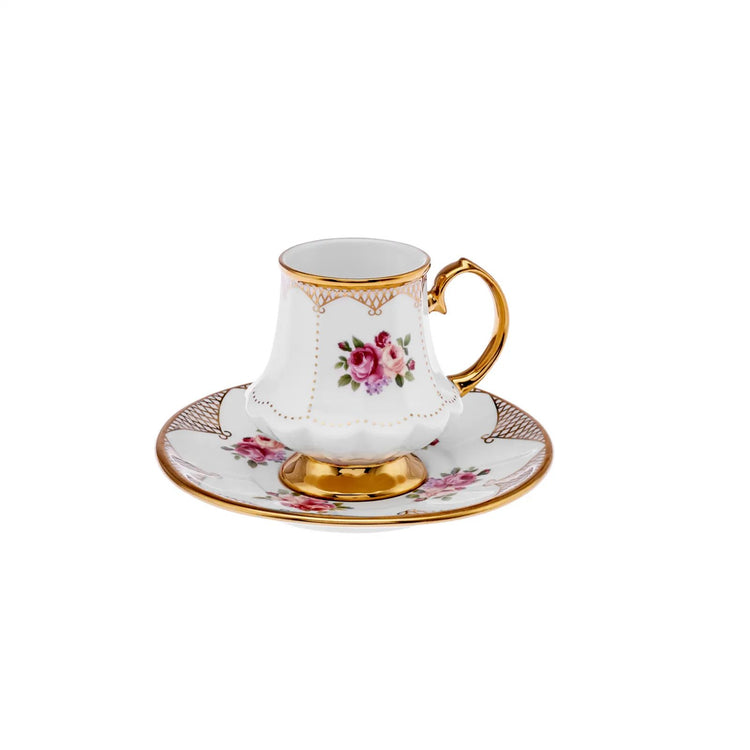 KARACA NERMİN 2 PERSON 85 ML COFFEE CUP SET, MULTICOLOR