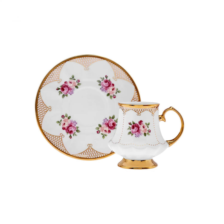 KARACA NERMİN 2 PERSON 85 ML COFFEE CUP SET, MULTICOLOR