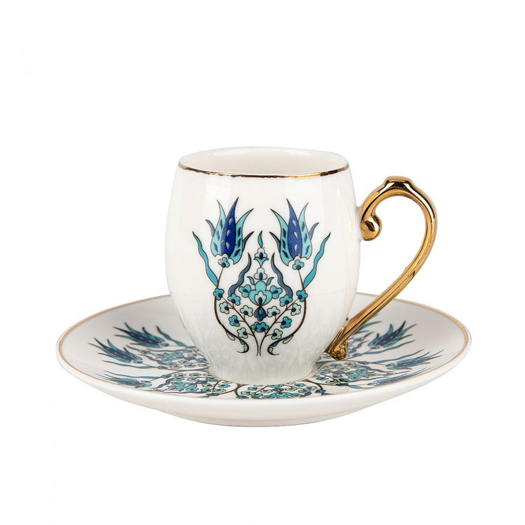 KARACA IZNIK 2-PERSON COFFEE CUP SET