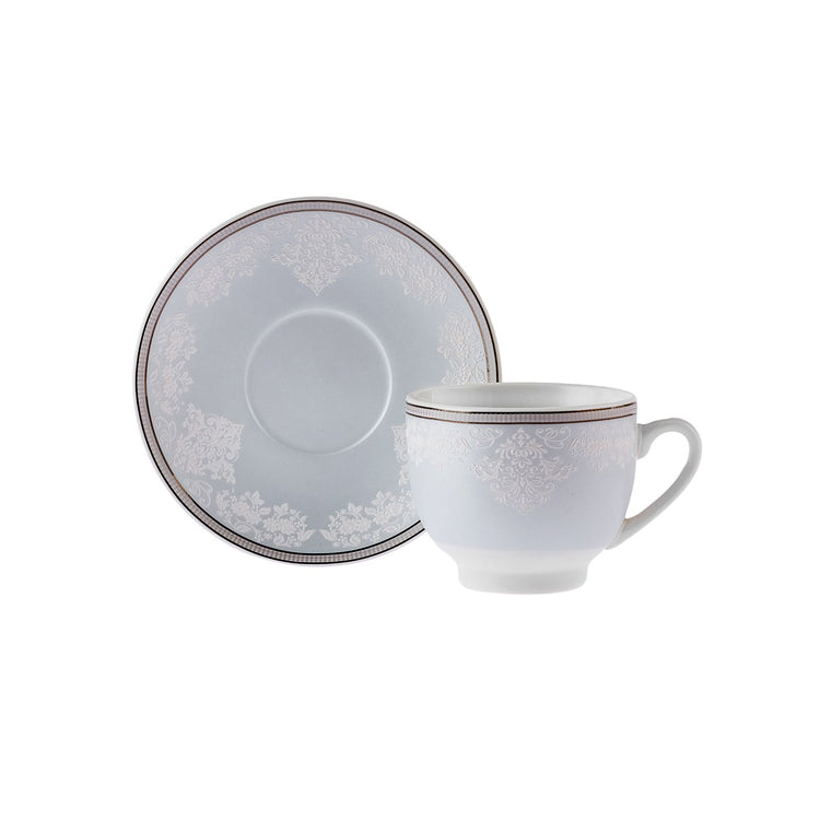 KARACA VERA 6-PERSON 90 ML COFFEE CUP SET, MULTICOLOR