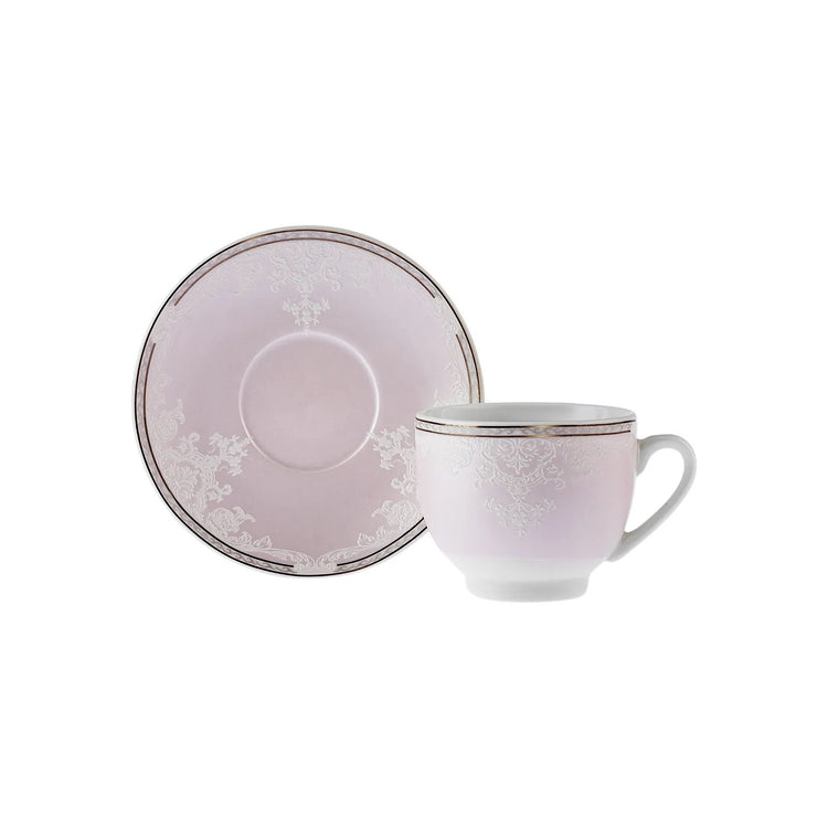 KARACA VERA 6-PERSON 90 ML COFFEE CUP SET, MULTICOLOR