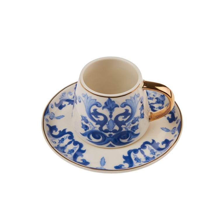 KARACA STREAM 2-PERSON COFFEE CUP, BLUE