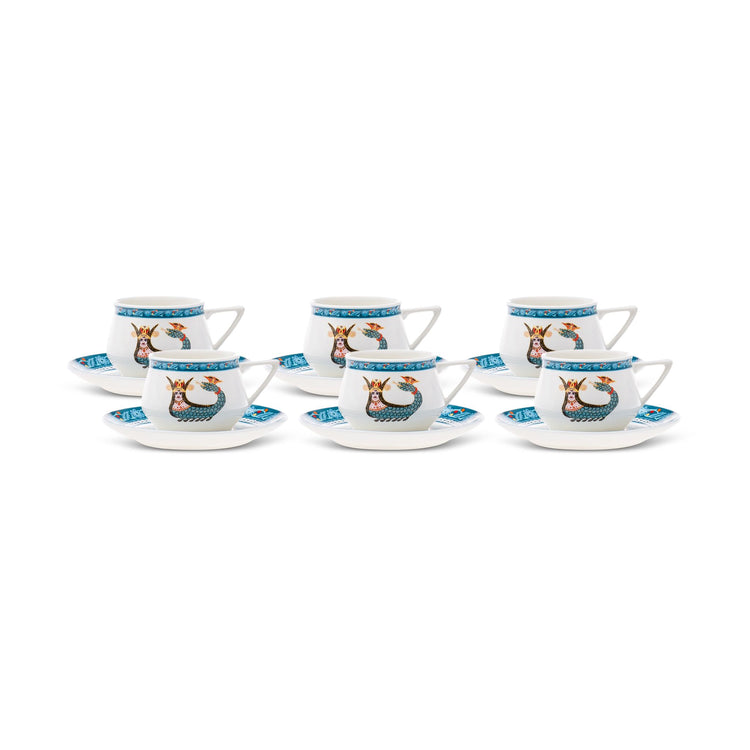 KARACA SAHMERAN 100 ML 6-PERSON COFFEE CUP SET