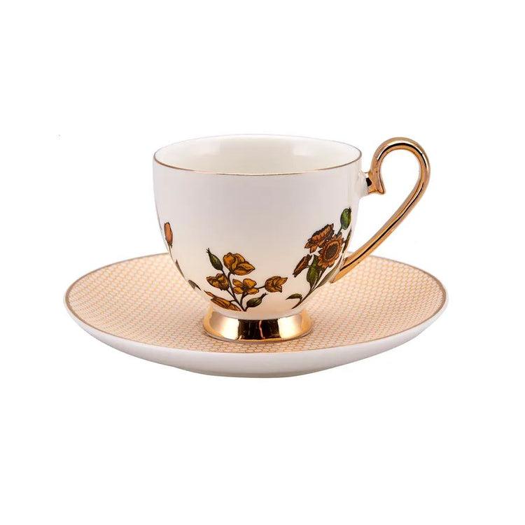 KARACA SUNNY 4-PERSON COFFEE CUP, MULTICOLOR