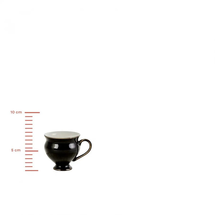 KARACA BLACK SWAN 6-PERSON COFFEE CUP SET