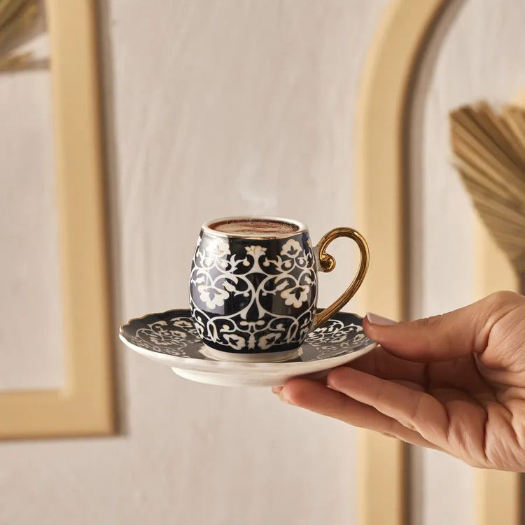 KARACA SERIK 6-PERSON 90 ML COFFEE CUP, BLUE