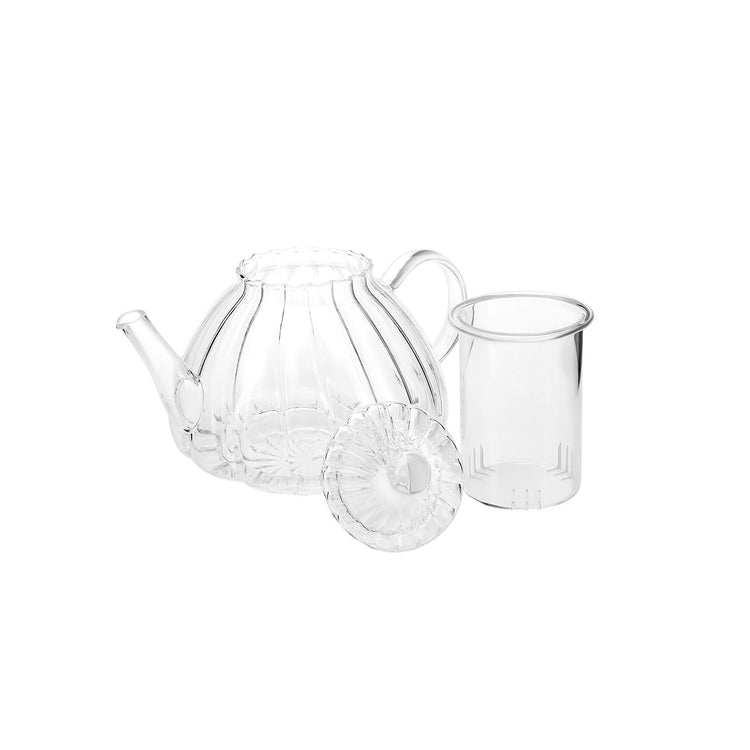 KARACA LORI GLASS TEA POT SET