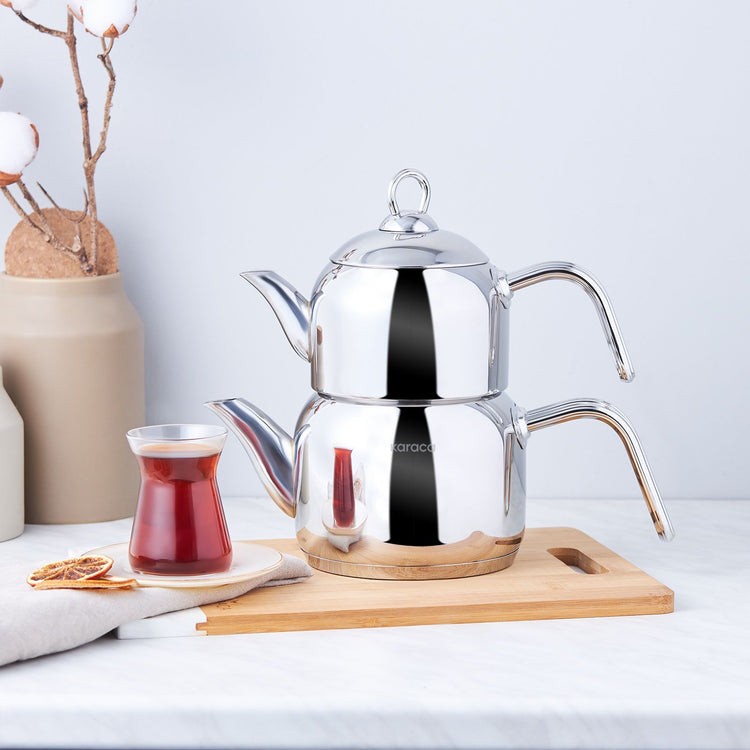 KARACA URBAN MINI TEA POT SET, METAL