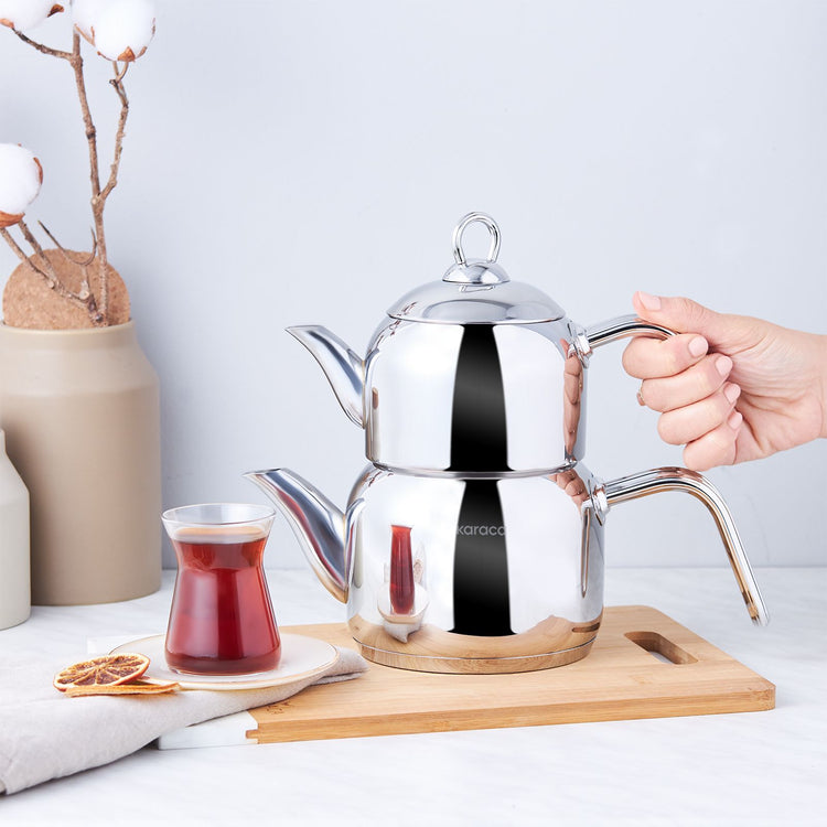 KARACA URBAN MINI TEA POT SET, METAL